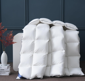 lot 134 image: DOWNCOOL Feather Comforter Queen Size