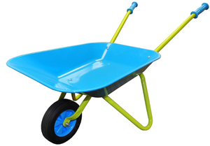 lot 169 image: G & F Products 10041 JustForKids Kids Wheel Barrel made of real metal kids size