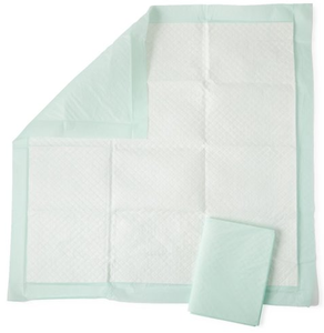 lot 353 image: 50 PCS Medline Disposable Fluff and Polymer Underpads, 36 X 36