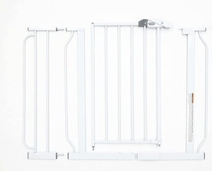 lot 377 image: Regalo 30 Easy Step Metal Walk-Through Gate
