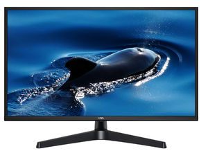 lot 575 image: onn. 24 FHD (1920 x 1080p) 75hz Office Monitor with 6 ft HDMI Cable, Black