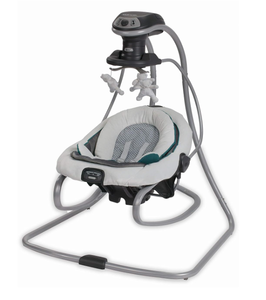 lot 82 image: Graco DuetSoothe Swing and Rocker with Removable Swing Seat and 6 Swinging Speeds for Toddler Swing Seat and Swing Chair