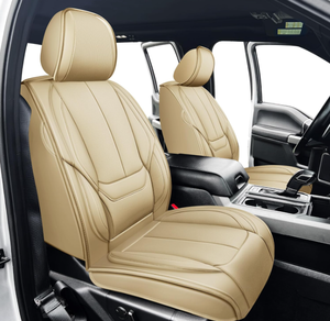 lot 265 image: OASIS AUTO Chevy Silverado & GMC Sierra Accessories Seat Covers 2007-2025 Custom Fit Leather Truck Cover