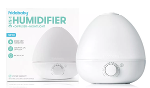 lot 318 image: Frida Baby 3-in-1 Humidifier with Diffuser and Nightlight