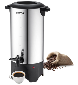 lot 359 image: VEVOR Coffee Urn 50Cups7.5qt, Coffee Maker Urn 1000W