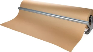 lot 364 image: PD-RD36 Kraft Paper Roll Dispenser & Cutter for Rolls up to 36 Wide and 9 in Diameter