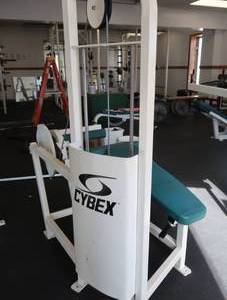 CYBEX LEG CURL W WEIGHTS