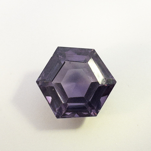LAB GROWN COLOR CHANGE  SAPPHIRE - 8.59ct. Hexagonal step cut