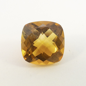 CITRINE - 1.31ct. Square cushion cut