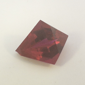 LAB GROWN RUBY - 2.44ct. Fancy cut