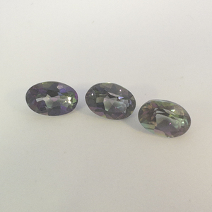 3 MYSTIC TOPAZ - 1.68 twct. Oval brilliant cut