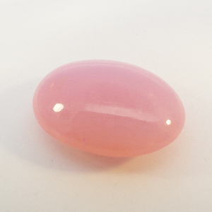 ETHIOPIAN PINK OPAL (DYED) - 5.4ct. Oval cabochon cut
