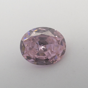 LAB GROWN PINK SAPPHIRE - 7.73ct. Oval brilliant cut