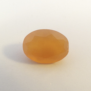 FIRE OPAL - 0.61ct. Oval brilliant cut