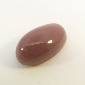 ETHIOPIAN OPAL (DYED RED) - 3.07ct. Oval brilliant cut