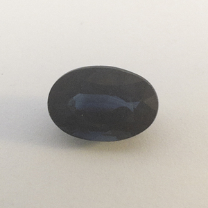 SAPPHIRE - 0.63ct. Oval brilliant cut