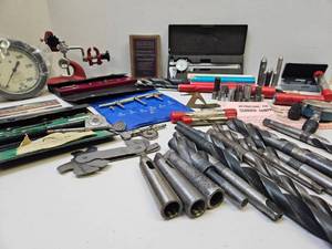 lot 43 image: Lot of Machinist Tools and Accessories
