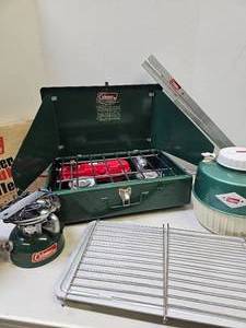 lot 27 image: Vintage Coleman Camping Lot 