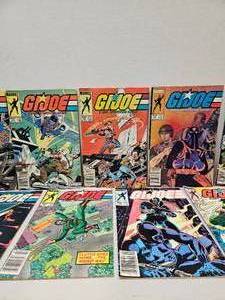 lot 24 image: 1980s G.I. Joe Comics