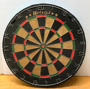 lot 230 image: Heavy Duty BRISTOL Cork Dartboard