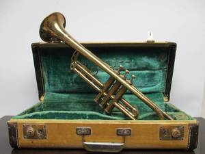 lot 125 image: Vintage ROTH Trumpet wOriginal Case & Mouthpiece