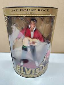 lot 162 image: New in Box ELVIS Jailhouse Rock Figure