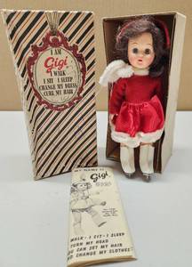 lot 163 image: Vintage 1950s era GIGI Doll - Original Box