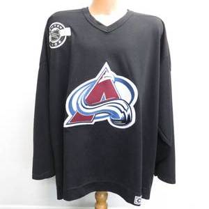 lot 86 image: NHL Colorado Avalanche Hockey Jersey - CCM Size XXL