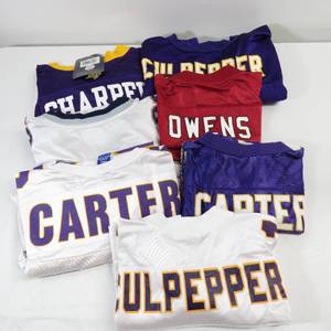 lot 93 image: Lot of 7 NFL Jerseys