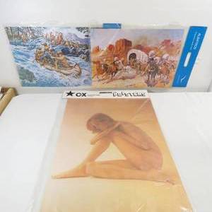 lot 94 image: Lot of 3 POPSTERS High Relief Posters - Made in Italy