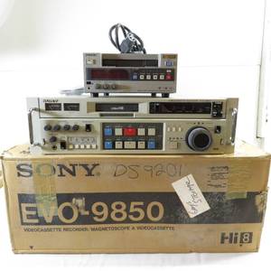 lot 103 image: Sony Evo-9850 in Original Box and Sony DSR-20 Video Cassette Recorder