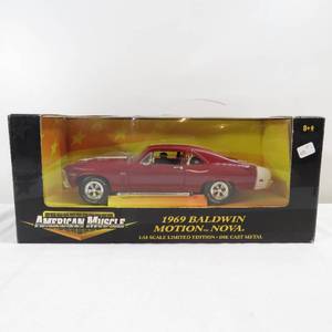 lot 141 image: Ertl Collectibles 118 American Muscle 1969 Baldwin Motion Nova