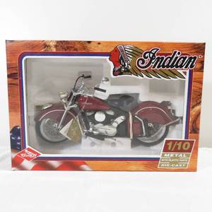 lot 192 image: Indian Motorcycle 110 Scale Model
