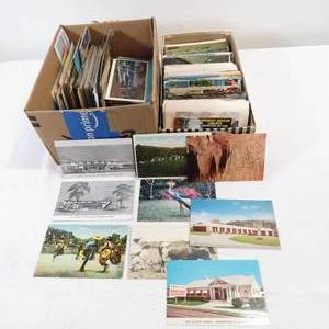 lot 227 image: Large Lot of Vintage Postcards - 2 Boxes