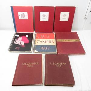 lot 234 image: Vintage U.S. Camera Books 1936 - 1955 Lot of 8