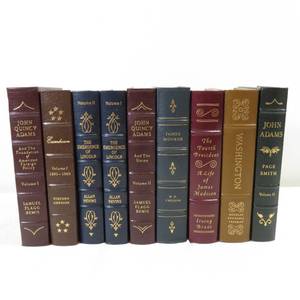 lot 242 image: The Easton Press The Library of the Presidents - Lot of 9 Books