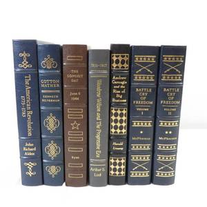 lot 243 image: The Easton Press The Leather Bound Library Of American History Books