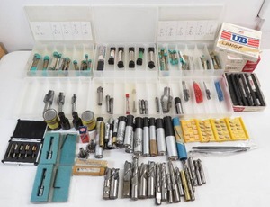 lot 249 image: Machinist Tools Bits and End Mills - HUGE LOT