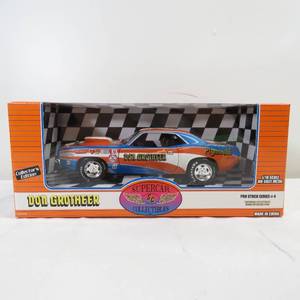 lot 295 image: Supercar Collectibles 118 Scale Diecast Don Grotheer 1970 Pro Stock Cuda Series #4