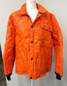 lot 53 image: Retro Toppmaster Quilted Orange Jacket-New