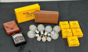 lot 67 image: Variety of Photography Accessories including a Vintage Skan Exposure Meter