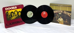 lot 20 image: Vintage Doors L.A. Woman Record Album and Vintage Doors Morrison Hotel Record Album