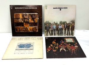 lot 53A image: Four Vintage Blood, Sweat and Tears Vintage Record Albums