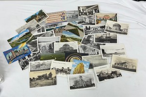 lot 102 image: Variety of Vintage Postcards including Vintage Real Photo Postcards