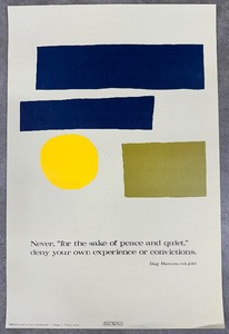 lot 169A image: Dag Hammarskjold Print