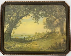 lot 76B image: R Atkinson Fox - Indian Summer Framed Print
