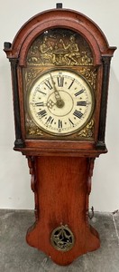 lot 39 image: Antique Frisian Dutch Wall Clock - Early 19th Century