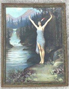lot 120 image: Vintage Robert Atkinson Fox Print (Dupre) - Wanetah