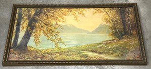 lot 50A image: Vintage Robert Atkinson Fox Frame Print - Autumn Gold
