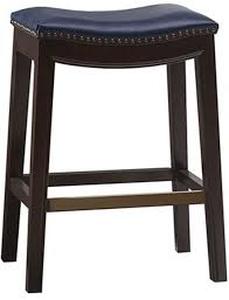 Lot of Madison Park Saddle Counter Stool   Customer Returns See Pictures